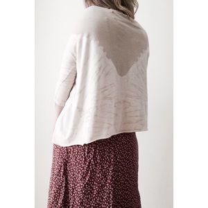 Free People Oversized Tie Dye Tee Shirt